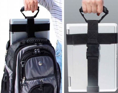 midrix safe-clik-n-grip laptop strap